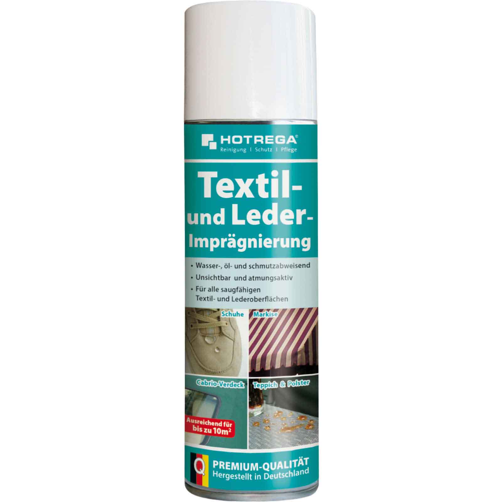 HOTREGA Textil und Leder Imprägnierspray Imprägnierung Imprägniermittel 300ml